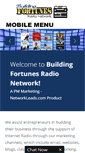Mobile Screenshot of buildingfortunesradio.com